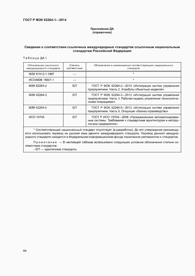 Страница 71 ГОСТ Р МЭК 62264-1-2014