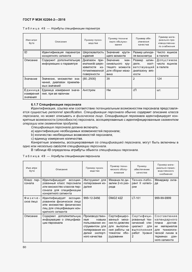 Страница 64 ГОСТ Р МЭК 62264-2-2016