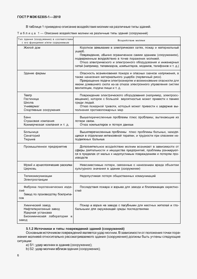 Страница 10 ГОСТ Р МЭК 62305-1-2010