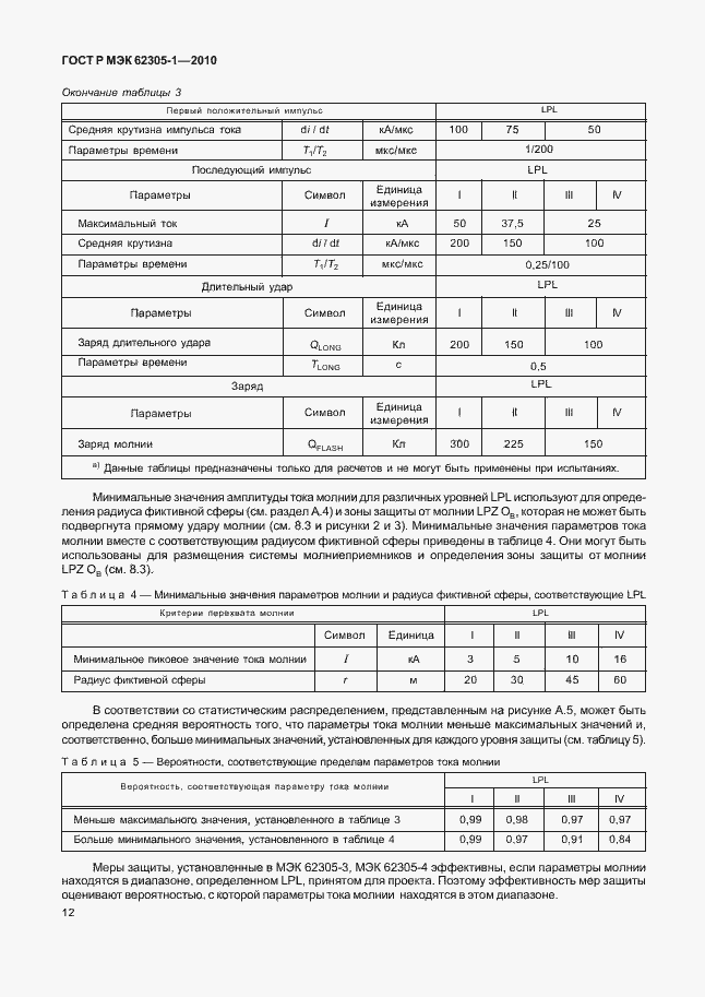 Страница 16 ГОСТ Р МЭК 62305-1-2010