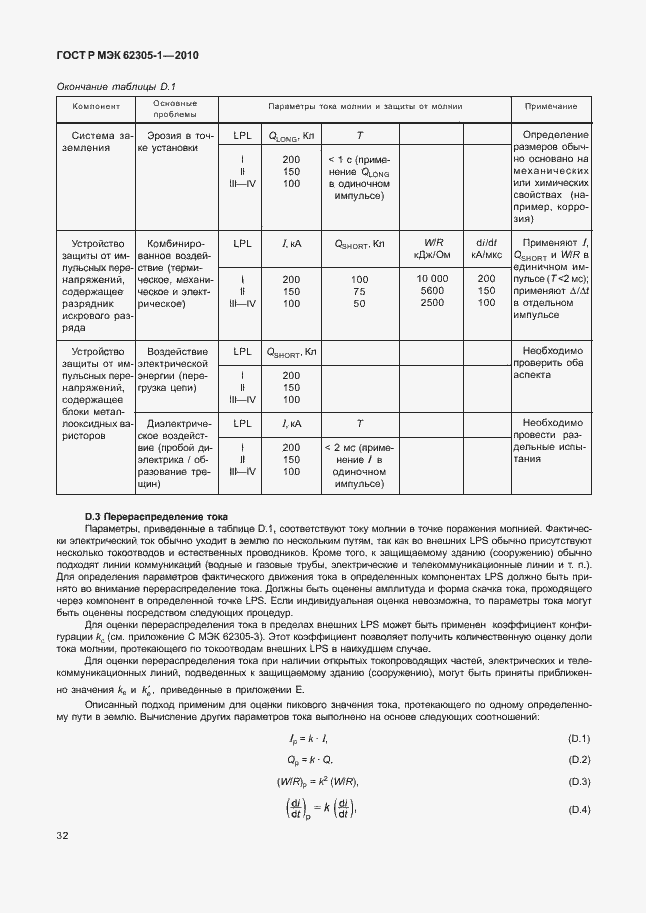 Страница 36 ГОСТ Р МЭК 62305-1-2010