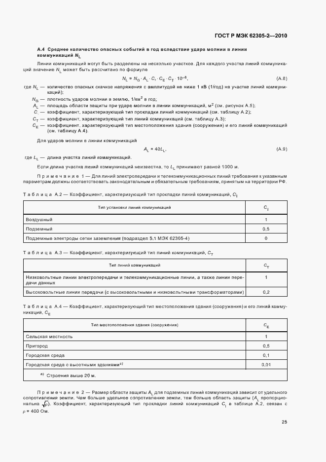 Страница 29 ГОСТ Р МЭК 62305-2-2010