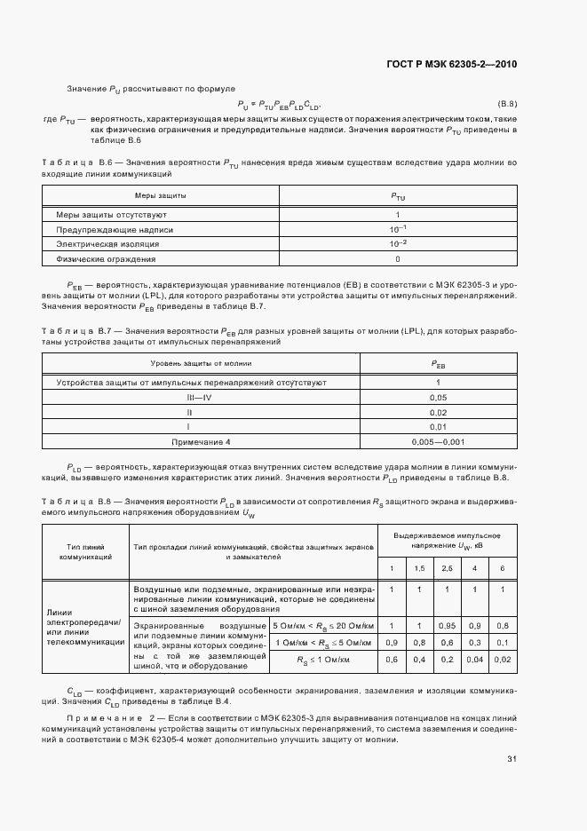 Страница 35 ГОСТ Р МЭК 62305-2-2010