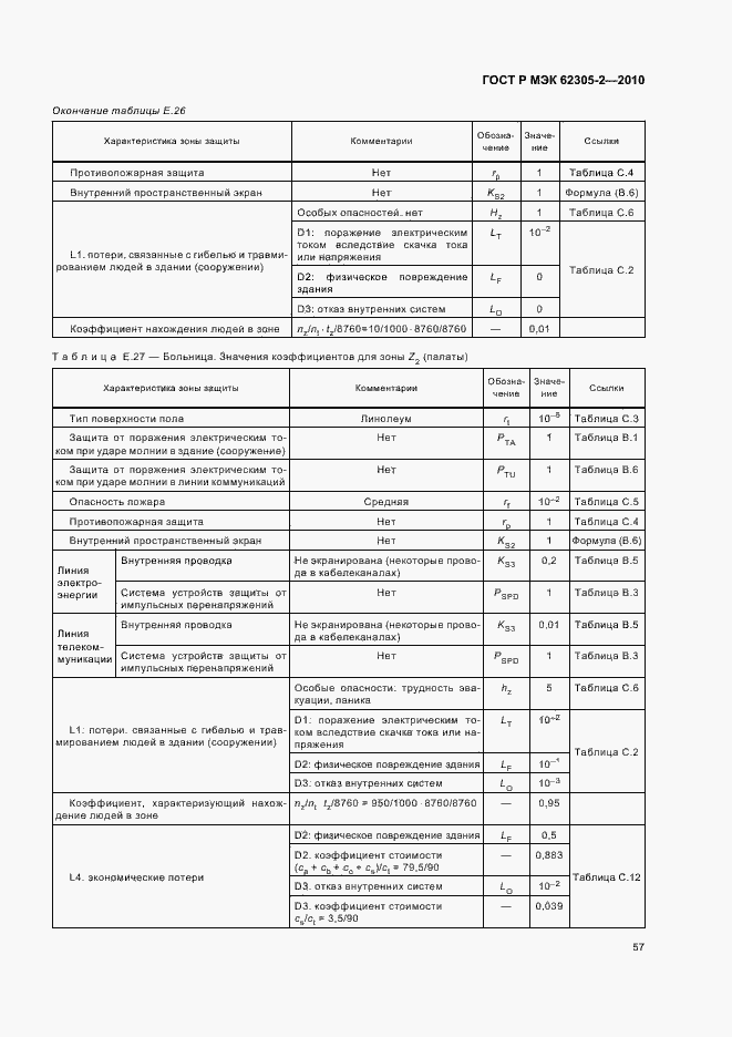 Страница 61 ГОСТ Р МЭК 62305-2-2010