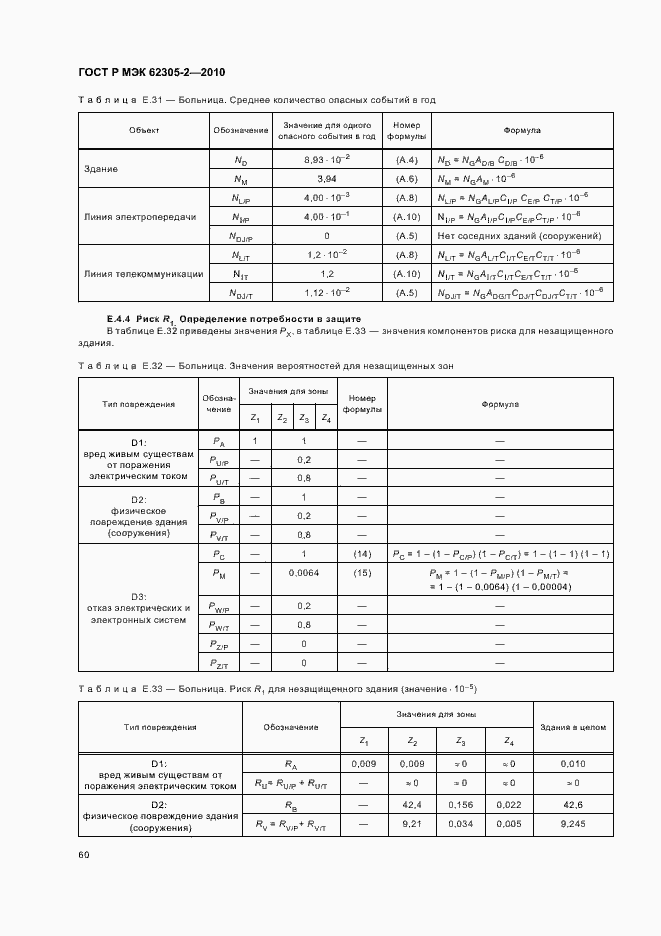 Страница 64 ГОСТ Р МЭК 62305-2-2010
