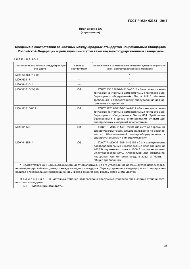 Страница 41 ГОСТ Р МЭК 62353-2013