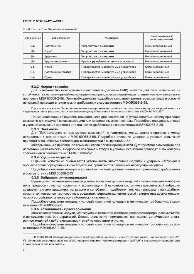 Страница 11 ГОСТ Р МЭК 62421-2016