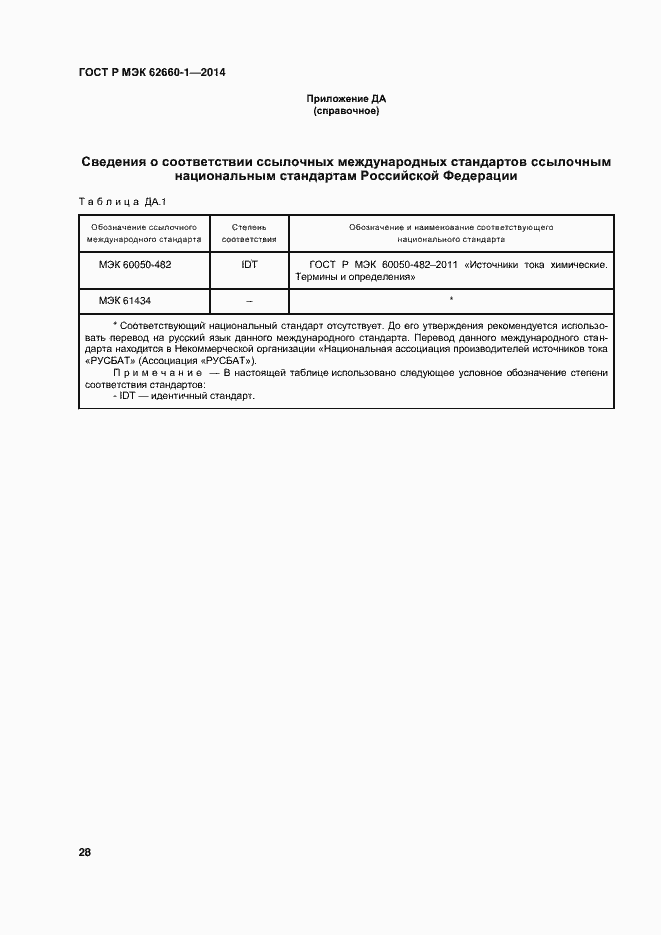 Страница 31 ГОСТ Р МЭК 62660-1-2014