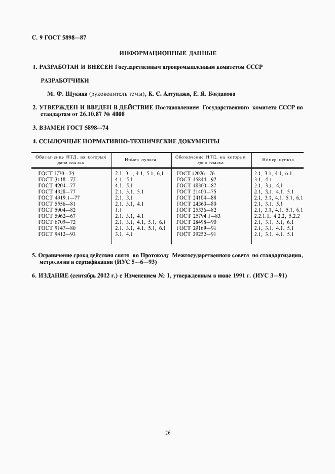 Страница 10 ГОСТ 5898-87