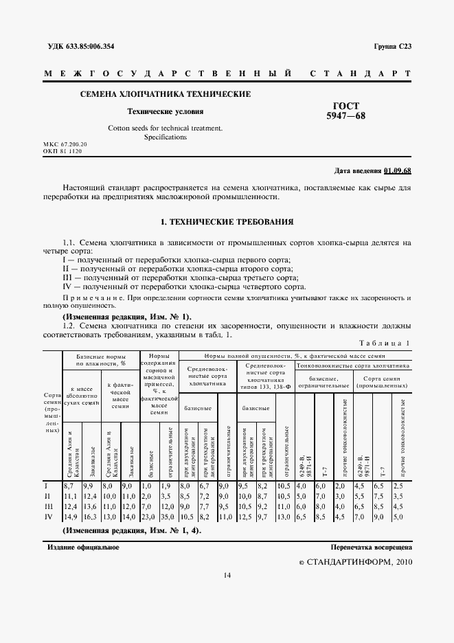 Страница 2 ГОСТ 5947-68