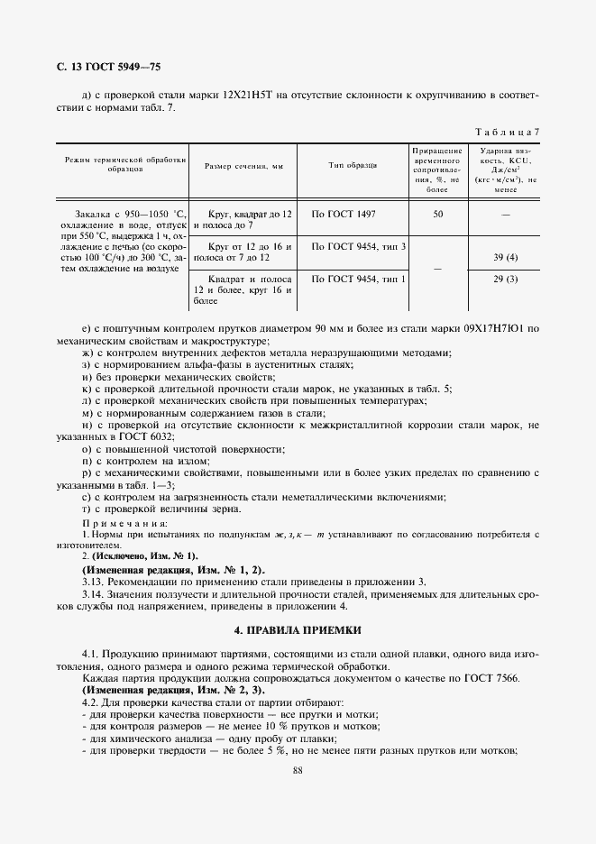 Страница 13 ГОСТ 5949-75