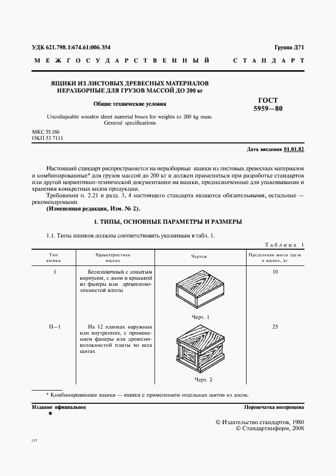 Страница 2 ГОСТ 5959-80