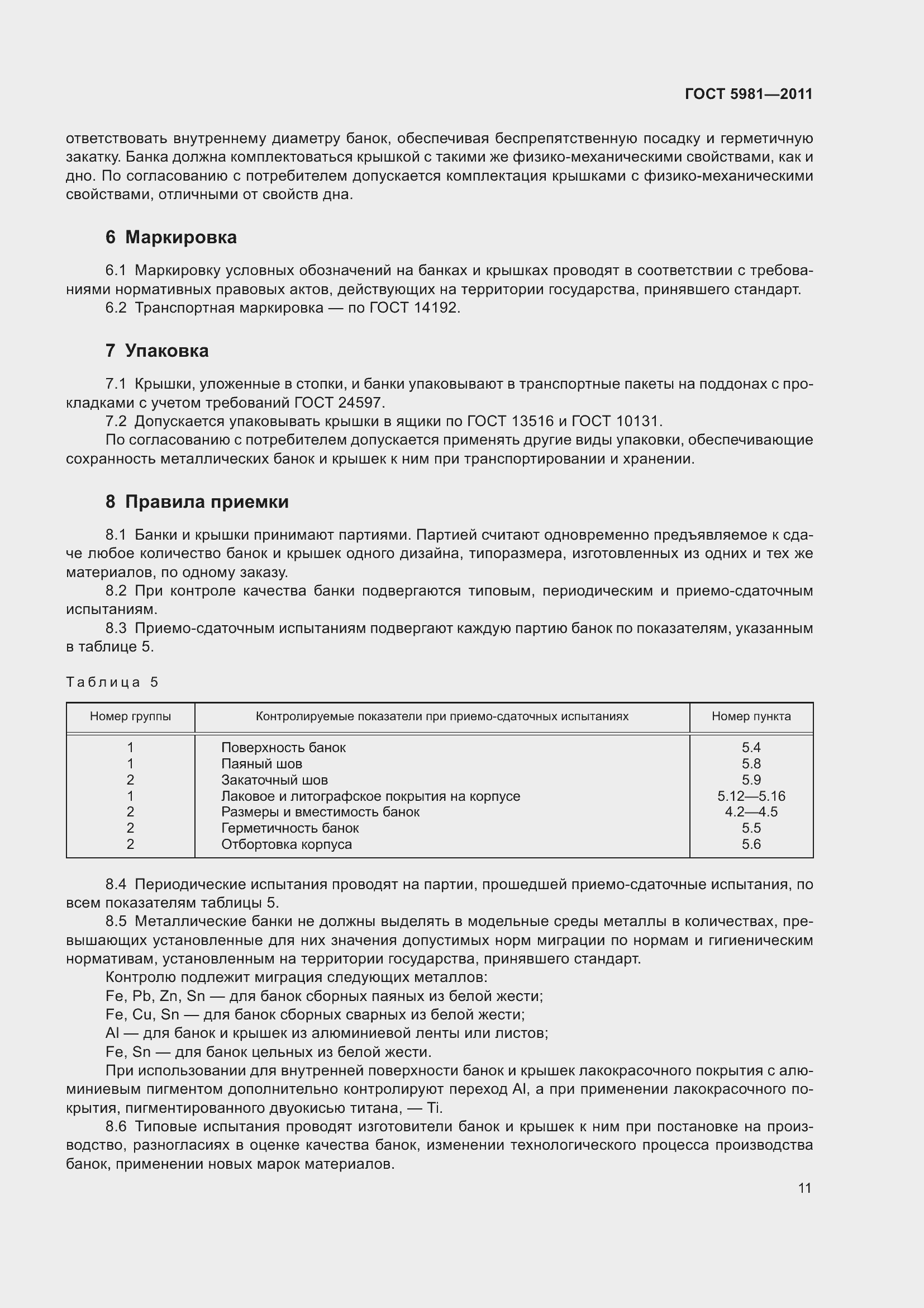 Страница 14 ГОСТ 5981-2011