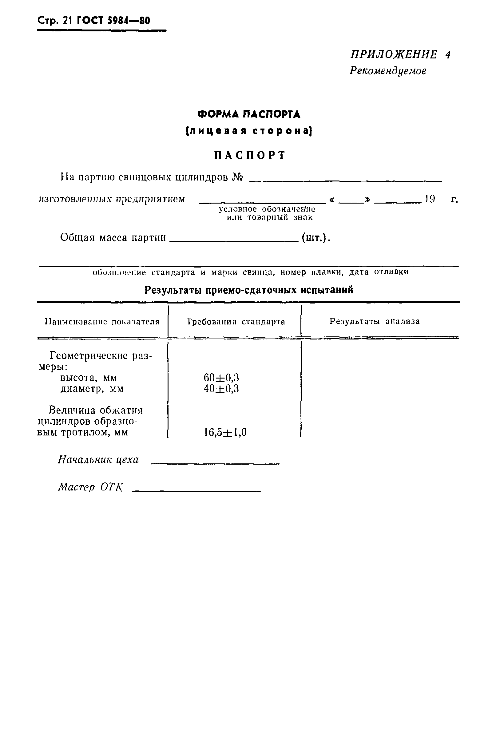 Страница 22 ГОСТ 5984-80