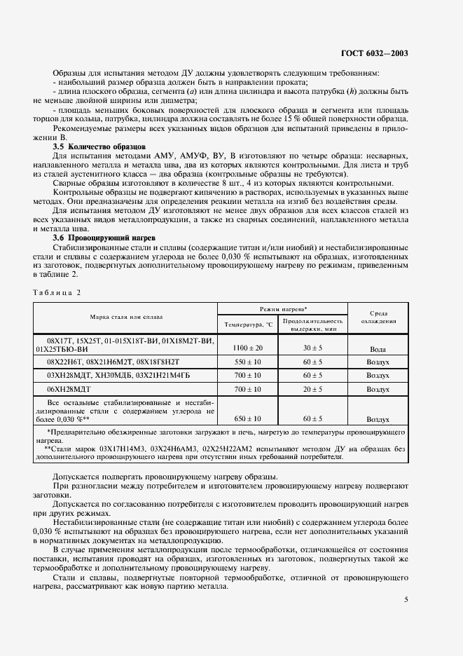 Страница 8 ГОСТ 6032-2003