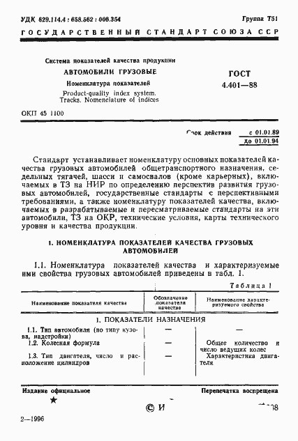 Страница 2 ГОСТ 4.401-88