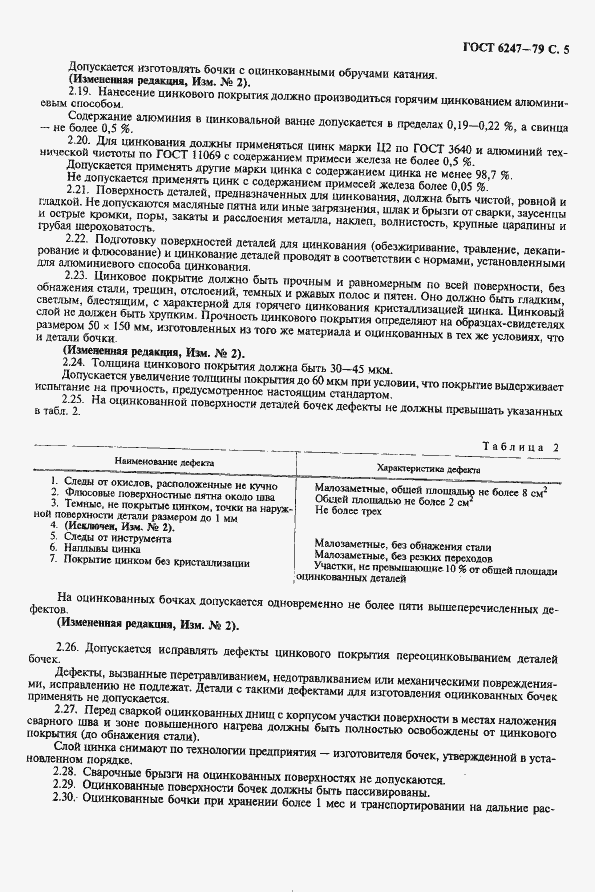 Страница 6 ГОСТ 6247-79