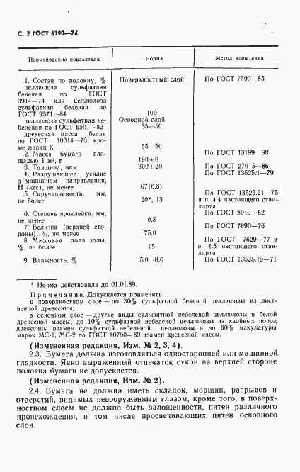 Страница 3 ГОСТ 6290-74
