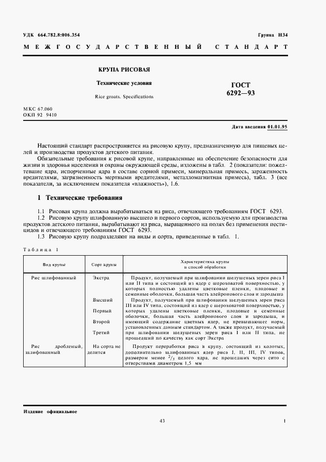 Страница 3 ГОСТ 6292-93