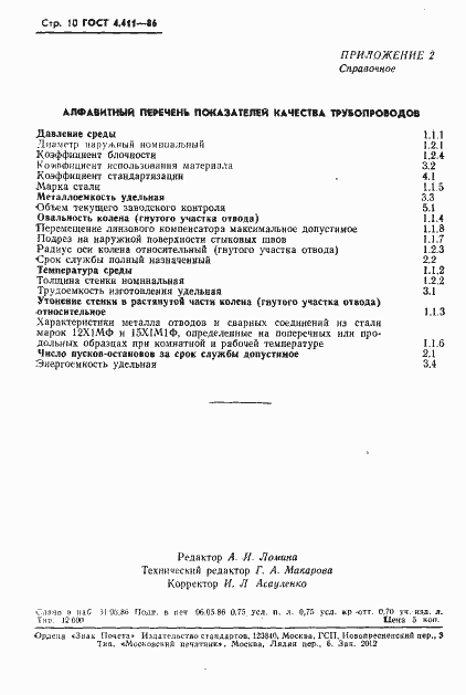 Страница 12 ГОСТ 4.411-86