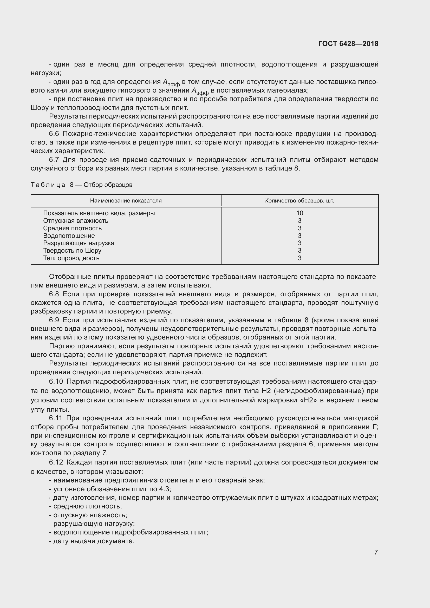 Страница 11 ГОСТ 6428-2018