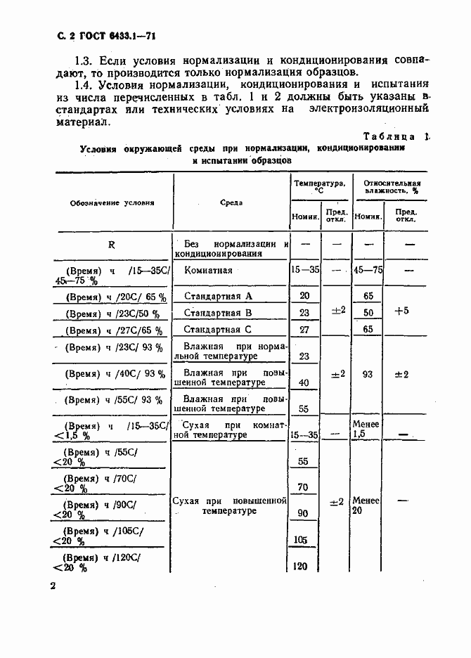 Страница 2 ГОСТ 6433.1-71