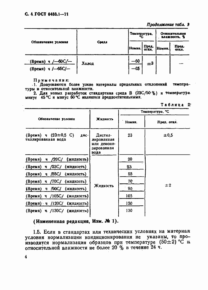 Страница 4 ГОСТ 6433.1-71