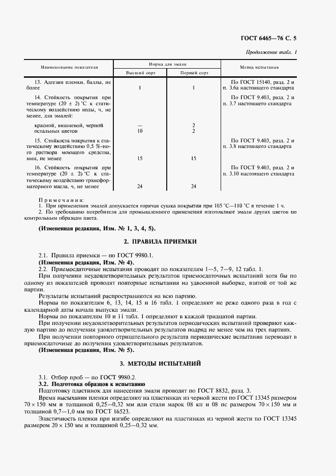 Страница 6 ГОСТ 6465-76