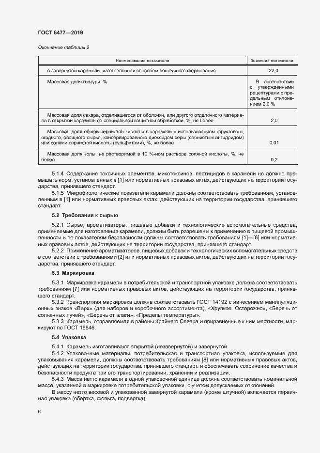 Страница 10 ГОСТ 6477-2019