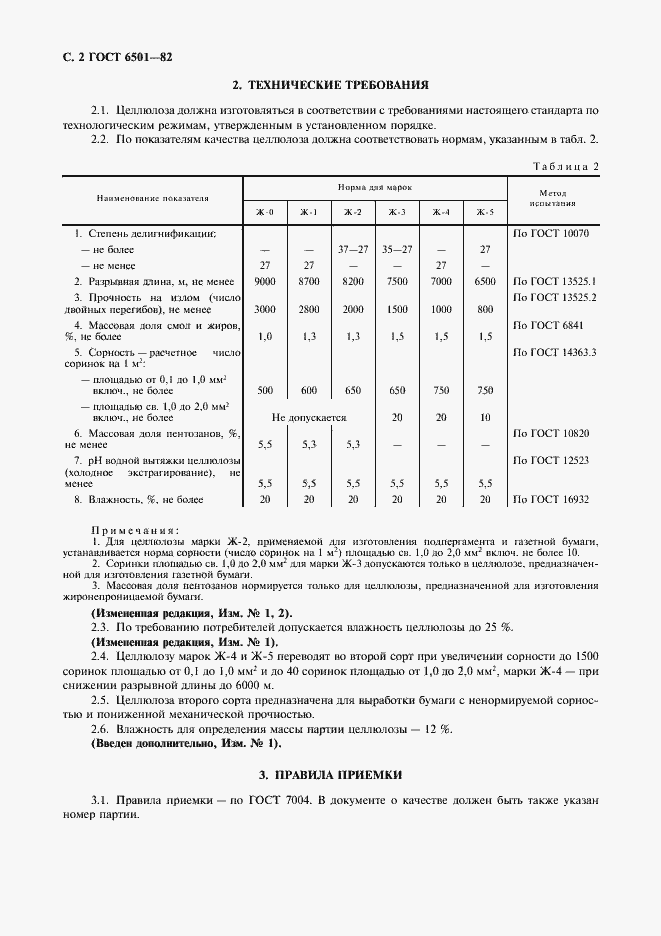 Страница 3 ГОСТ 6501-82