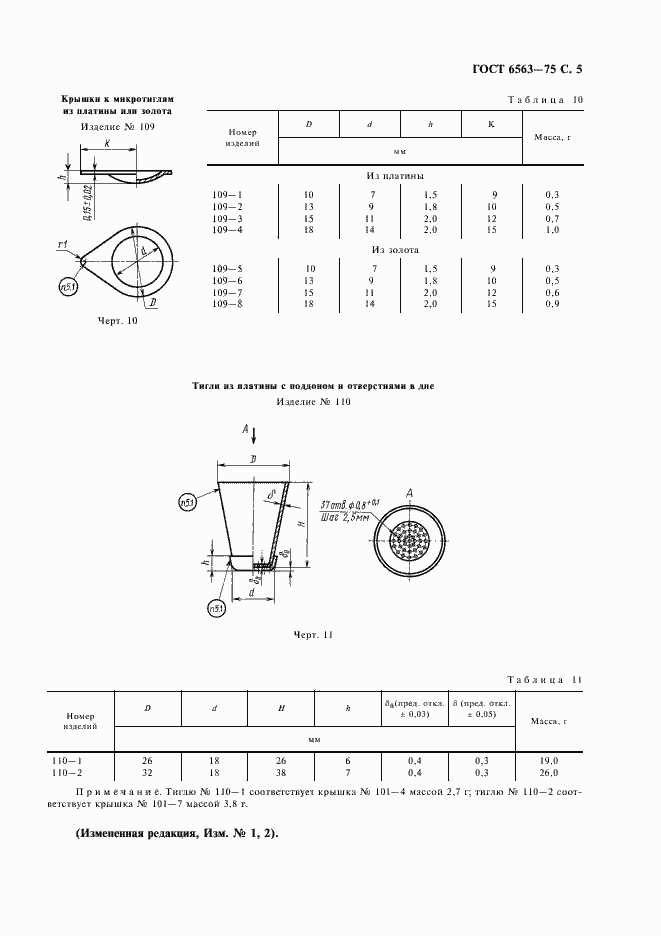 Страница 6 ГОСТ 6563-75