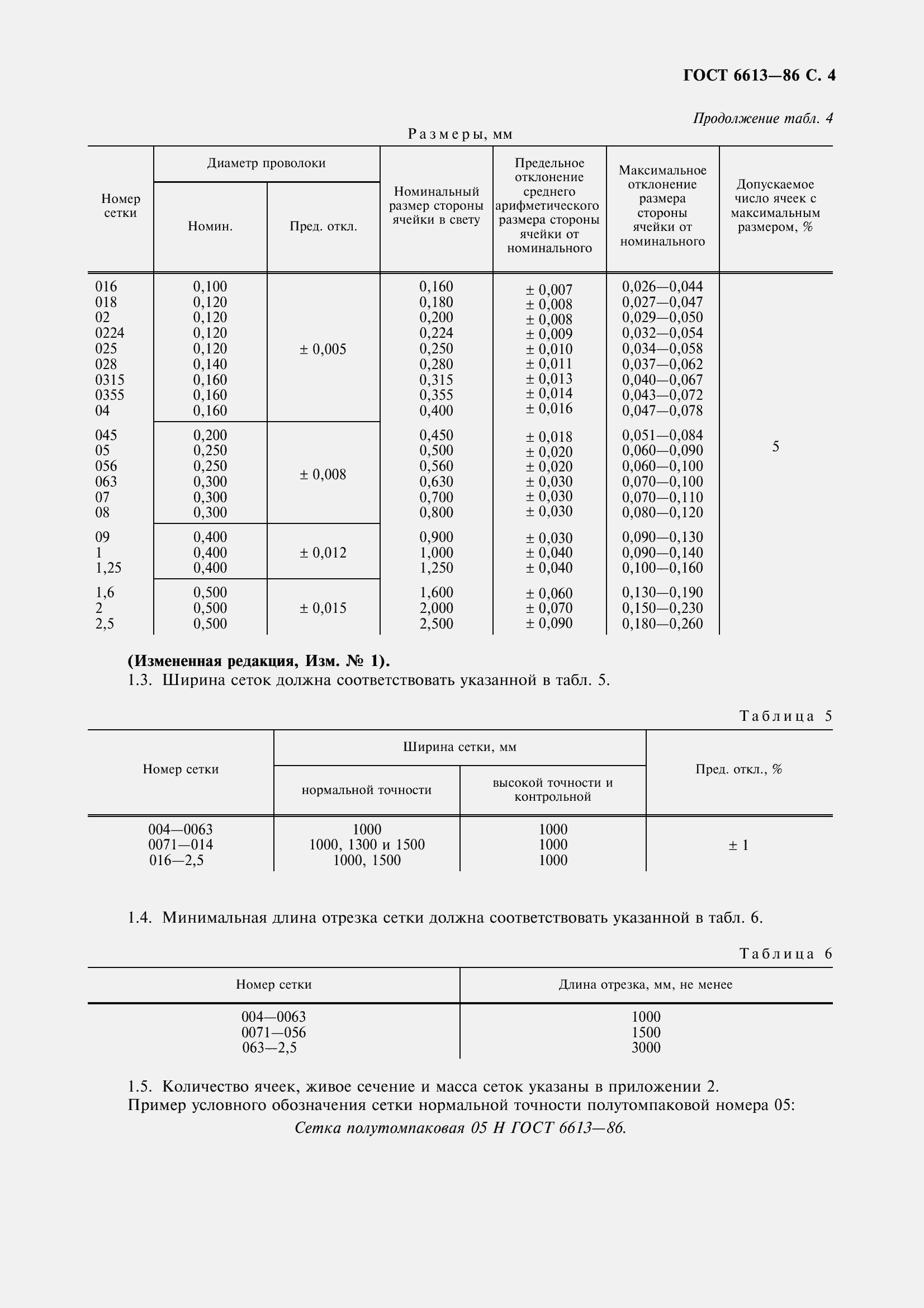 Страница 6 ГОСТ 6613-86