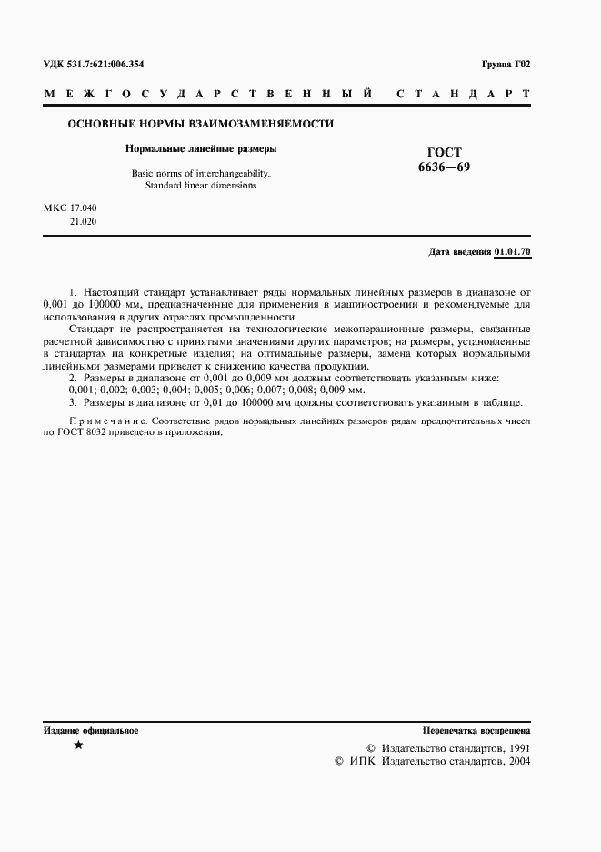 Страница 2 ГОСТ 6636-69