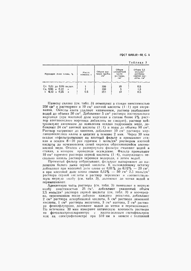 Страница 6 ГОСТ 6689.22-92