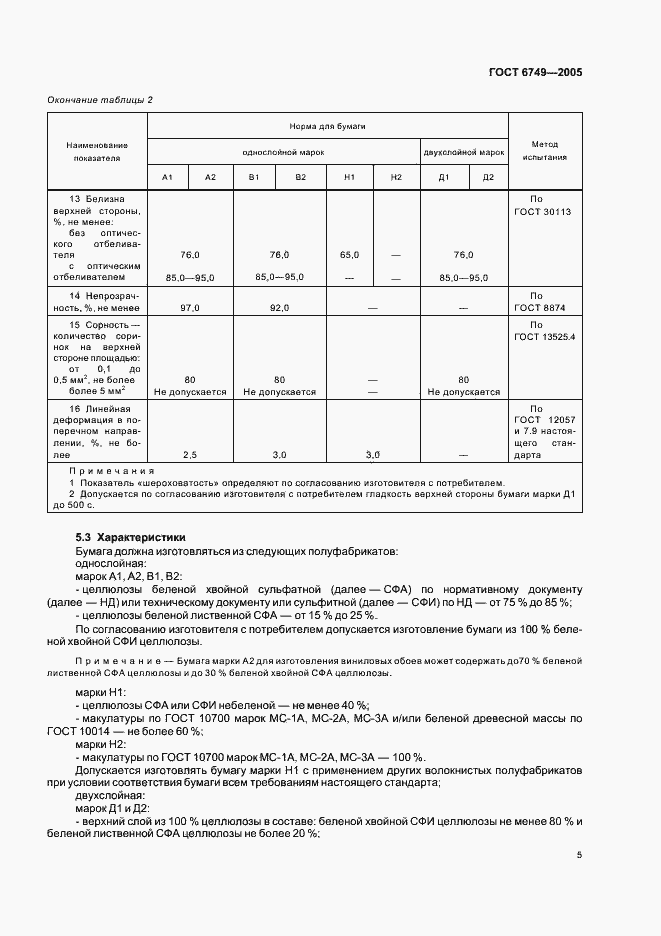 Страница 8 ГОСТ 6749-2005
