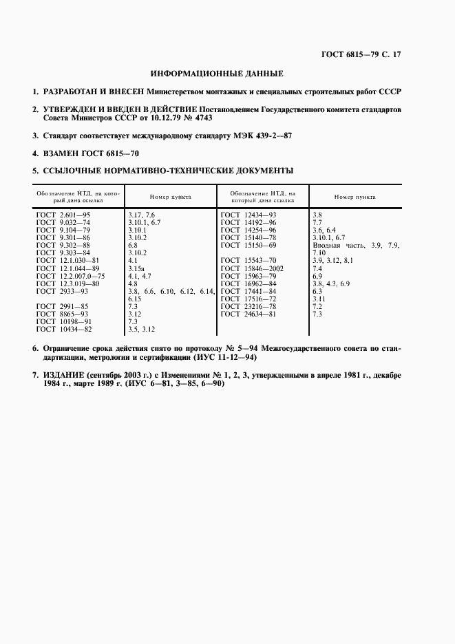 Страница 18 ГОСТ 6815-79
