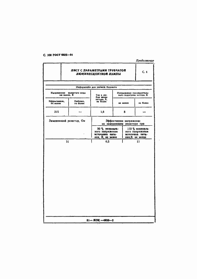 Страница 110 ГОСТ 6825-91