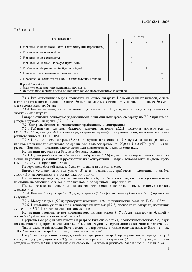 Страница 11 ГОСТ 6851-2003