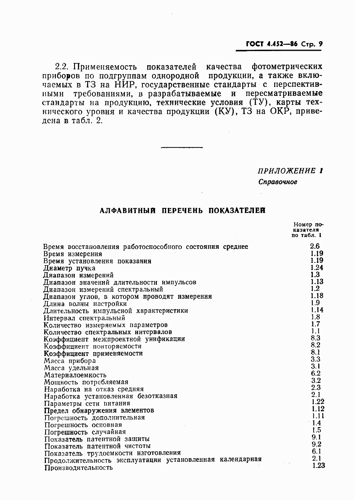 Страница 10 ГОСТ 4.452-86