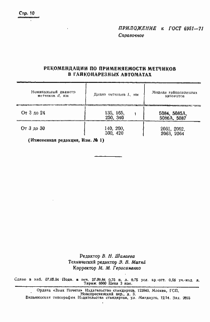 Страница 11 ГОСТ 6951-71