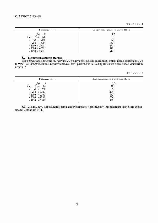 Страница 5 ГОСТ 7163-84