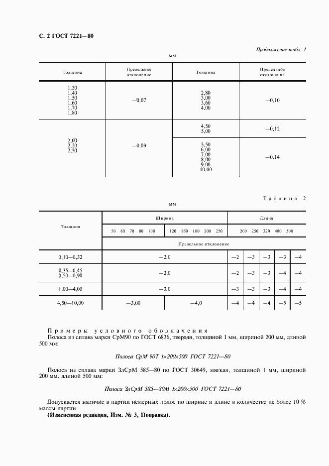 Страница 3 ГОСТ 7221-80