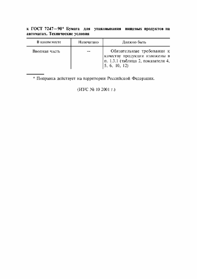 Приложение №1