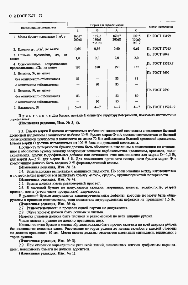 Страница 3 ГОСТ 7277-77