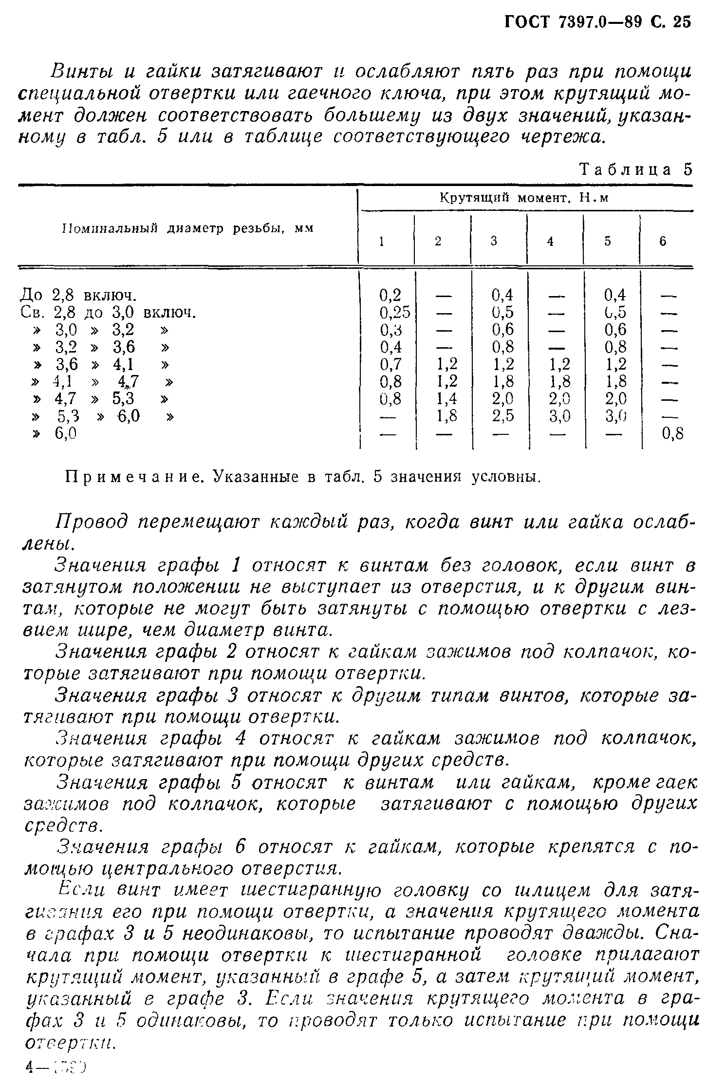 Страница 25 ГОСТ 7397.0-89