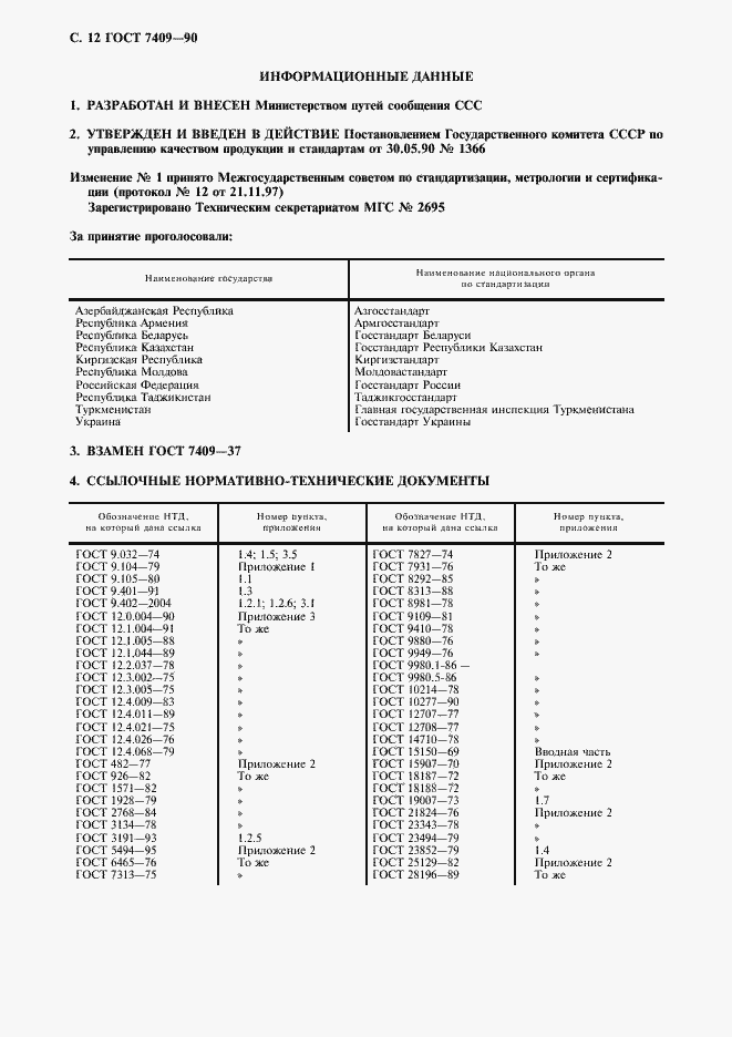 Страница 13 ГОСТ 7409-90