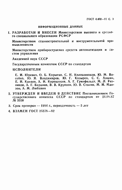 Страница 11 ГОСТ 4.480-87