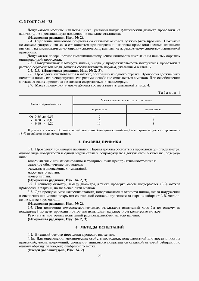 Страница 3 ГОСТ 7480-73