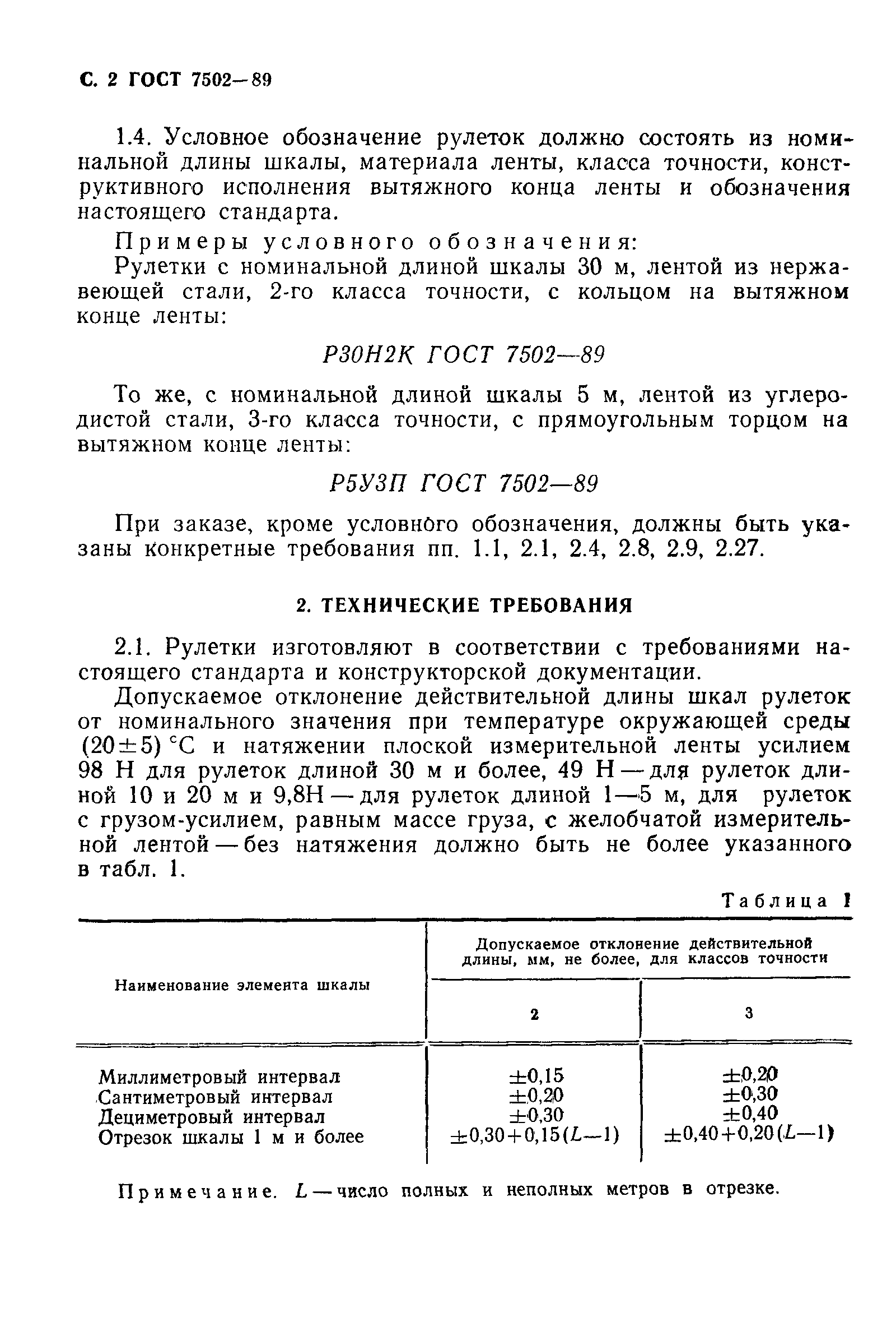 Страница 3 ГОСТ 7502-89