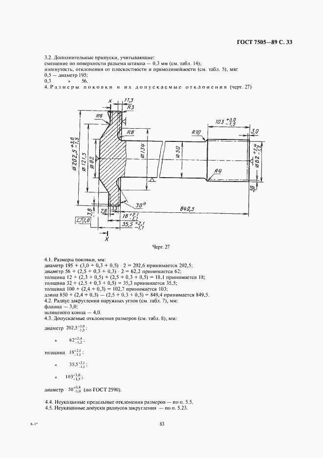 Страница 33 ГОСТ 7505-89